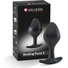 Анальная втулка MYSTIM Buttplug Rocking Force S с электростимуляцией, чёрная (блок импульсов — отдельно)