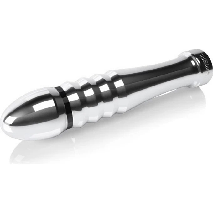 Фаллоимитатор MYSTIM Funky Fella Rill Dildo, ребристый, с электростимуляцией (блок импульсов — отдельно)