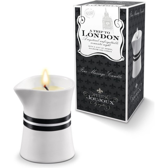 Массажная свеча MYSTIM Petits Joujoux London «Свежесть», 120 г