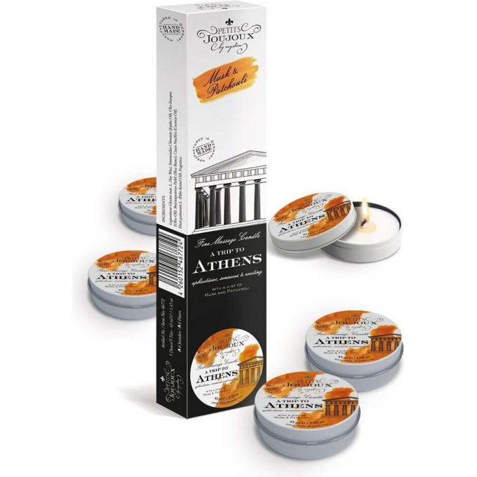 Набор из 5 массажных свечей MYSTIM Petits Joujoux Athens Refill (33 г)